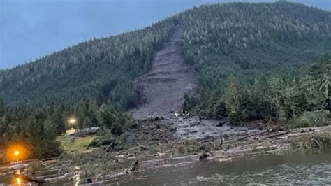 1 dead, others believed missing in Alaska landslide, authorities say